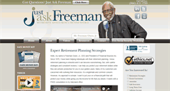 Desktop Screenshot of justaskfreeman.com